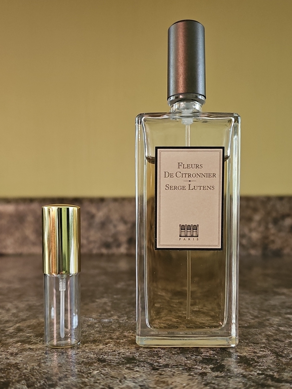 5 ML Sample FLEURS DE CITRONNIER by Serge Lutens Perfume EDP Vintage Original